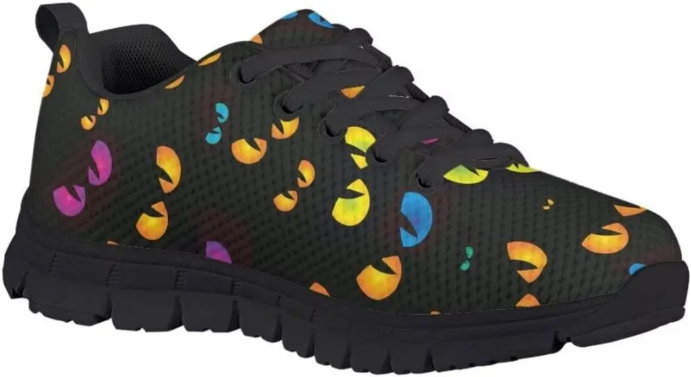 PinUp Angel Kid Girl Athletic Sneaker Breathable Running Walking Sport Lace Up Tennis Shoes