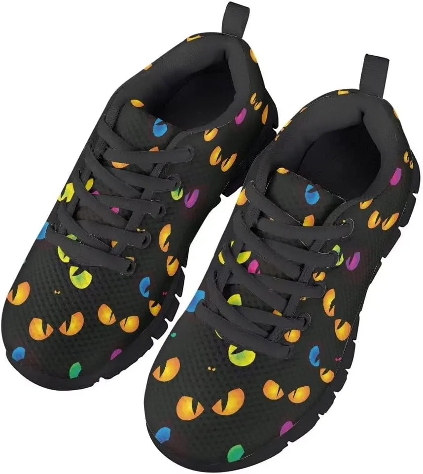 PinUp Angel Kid Girl Athletic Sneaker Breathable Running Walking Sport Lace Up Tennis Shoes