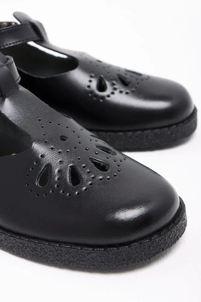 Pre Girls Shoes Black Toughees