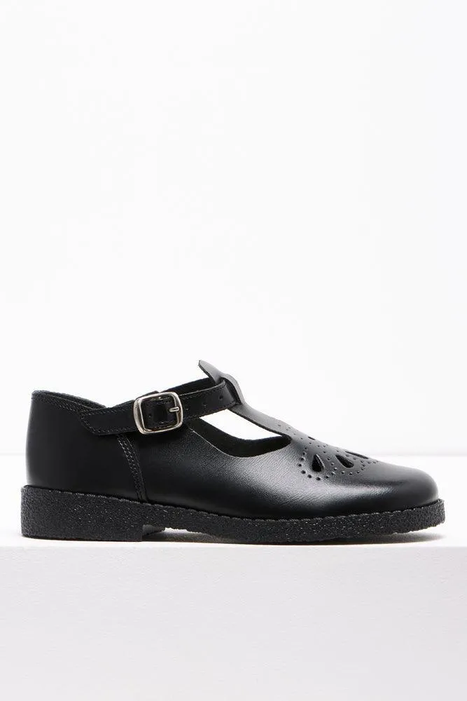 Pre Girls Shoes Black Toughees