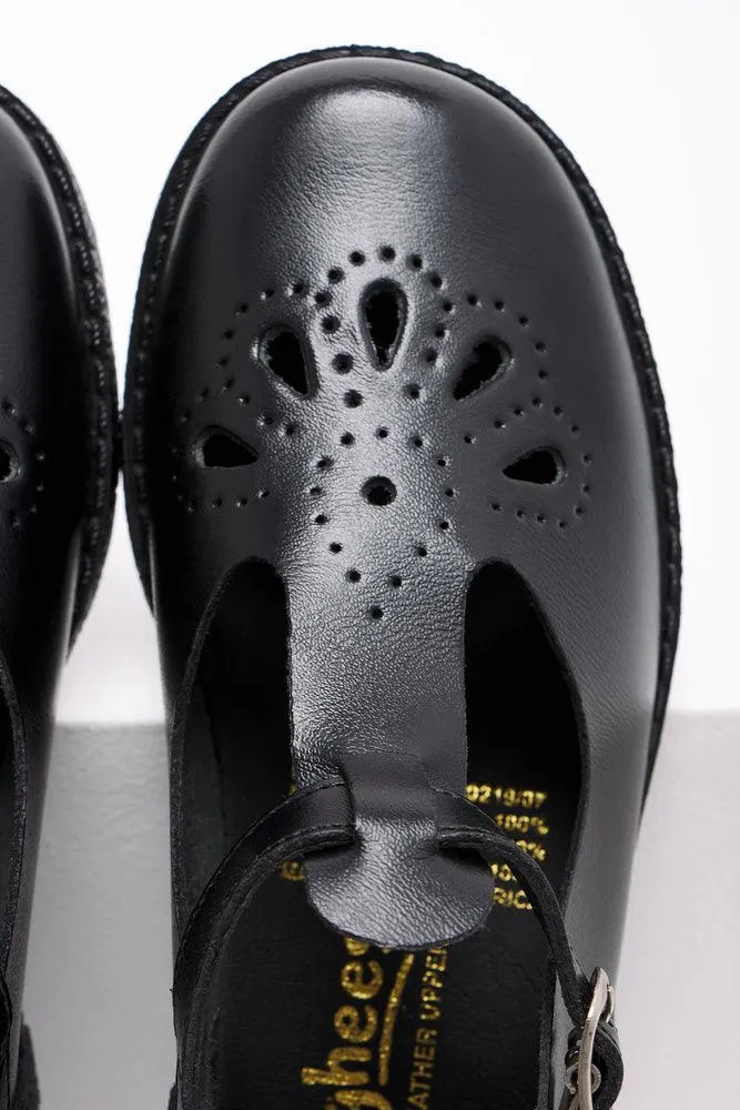 Pre Girls Shoes Black Toughees