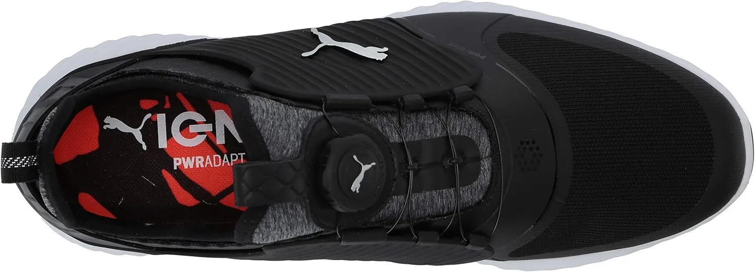 PUMA GOLF Men's Ignite Pwradapt Caged Disc Golf Shoe