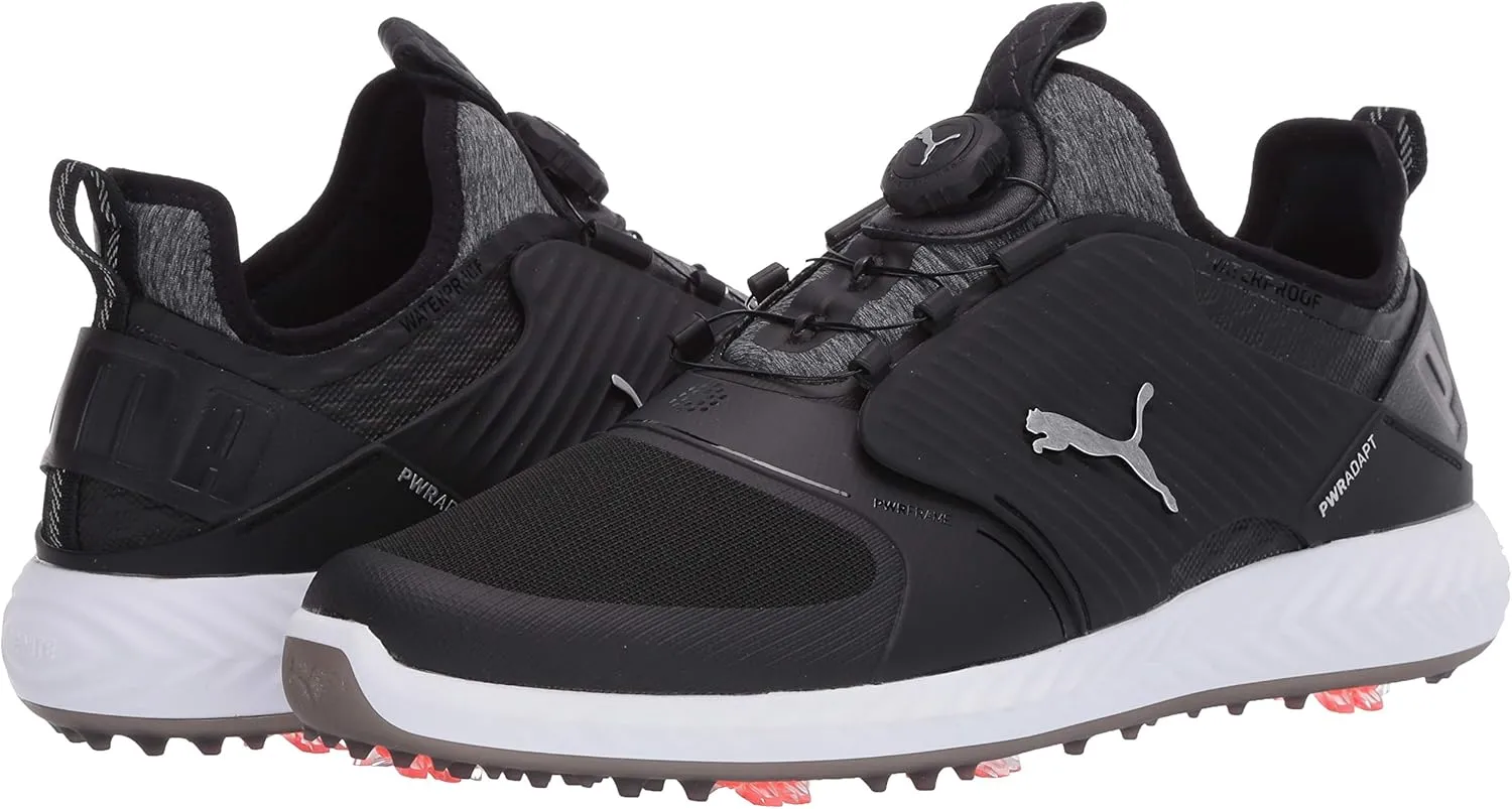 PUMA GOLF Men's Ignite Pwradapt Caged Disc Golf Shoe