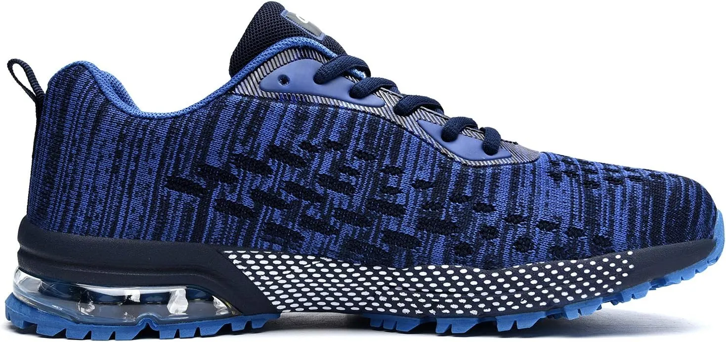 QAUPPE Mens Air Running Shoes Athletic Trail Tennis Sneaker (US7-12.5 D(M)