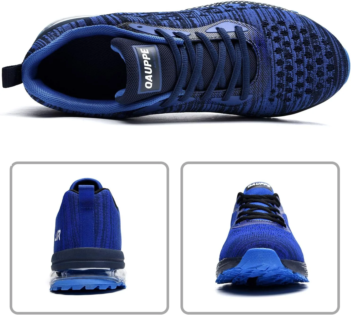 QAUPPE Mens Air Running Shoes Athletic Trail Tennis Sneaker (US7-12.5 D(M)