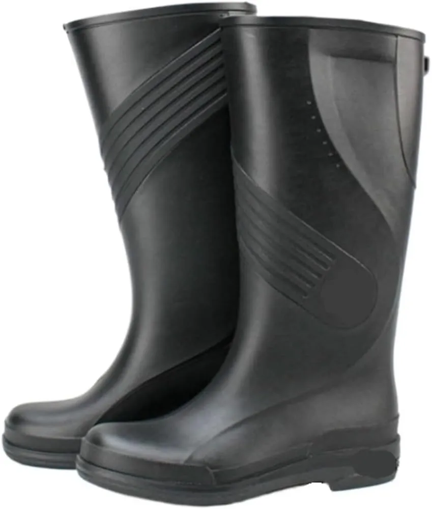 Rain Boots Footwear Women's Rain Boots Waterproof All Match Camping Four Seasons Water Shoes Outdoor Work Boots