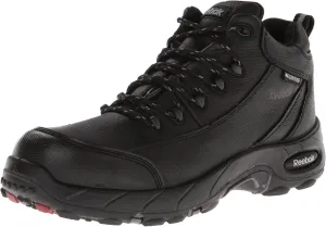 Reebok mens Tiahawk Safety Toe Waterproof Sport Work Industrial Construction Boot, Black, 9 X-Wide US