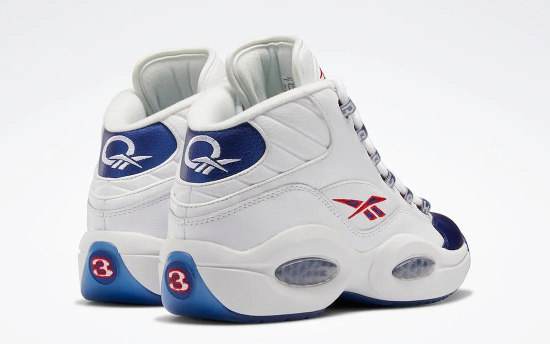 Reebok Question Mid White Classic Cobalt Clear GX0227