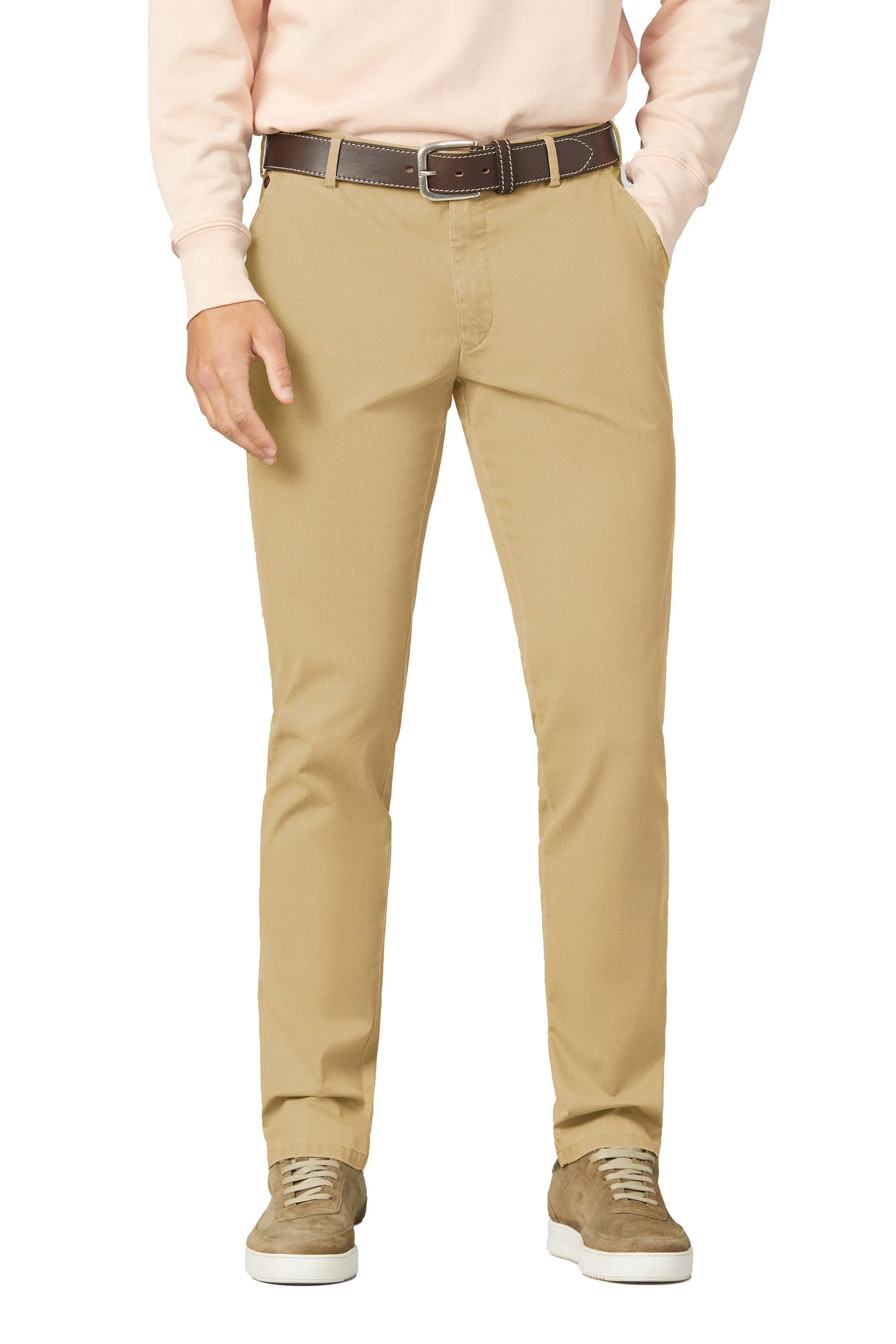 Rio Organic Cotton Stretch Chinos - Stone