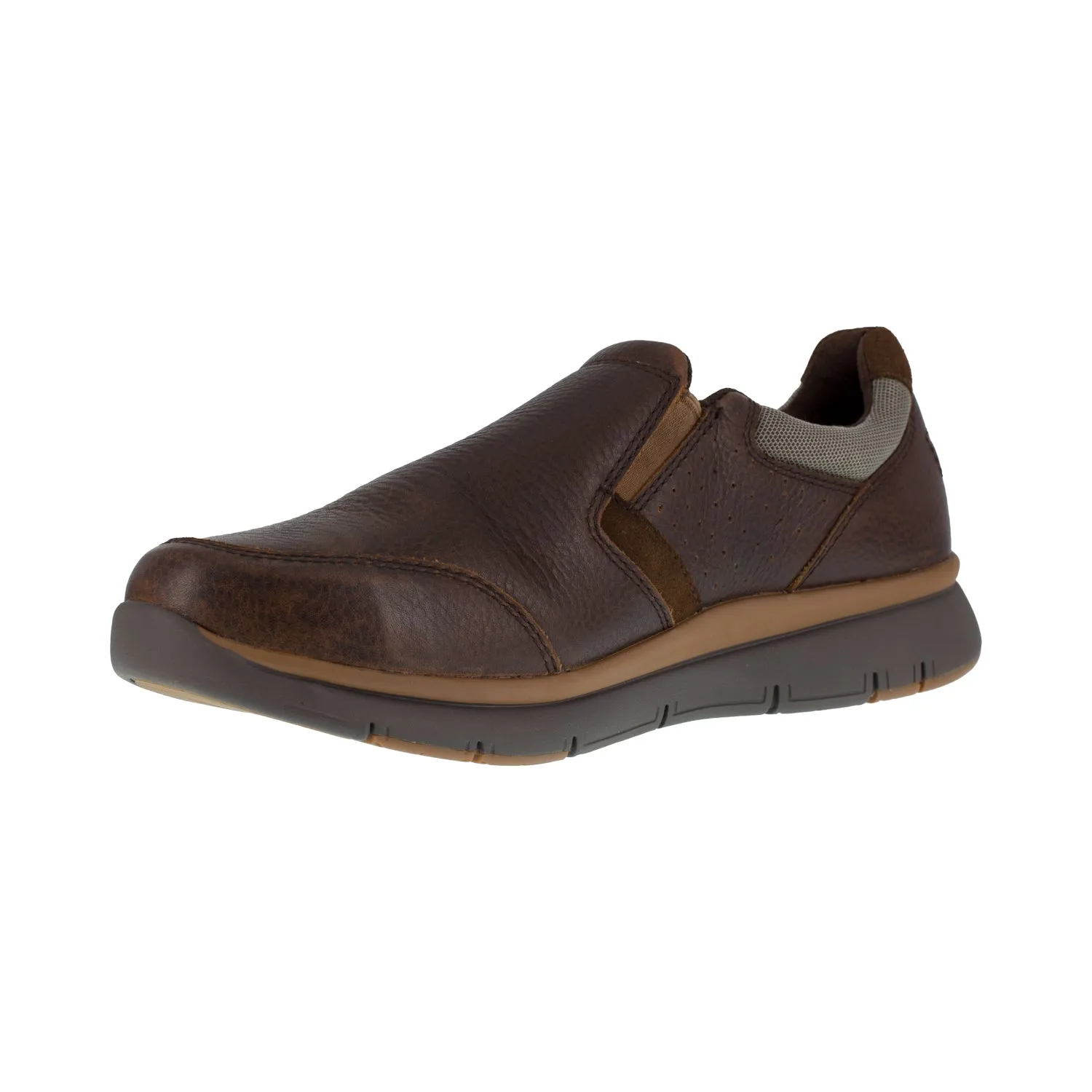 Rockport Mens Brown Leather Loafers Primetime Casuals ST 10.5 W