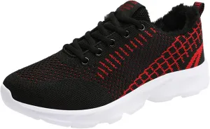 Running Shoes Girls Tennis Shoes Outdoor Keep Breathable Lace Up Runing Warm Sports Fashion Shoes Women Shoes Mesh Women's Tennis Workout Walking Sneakers