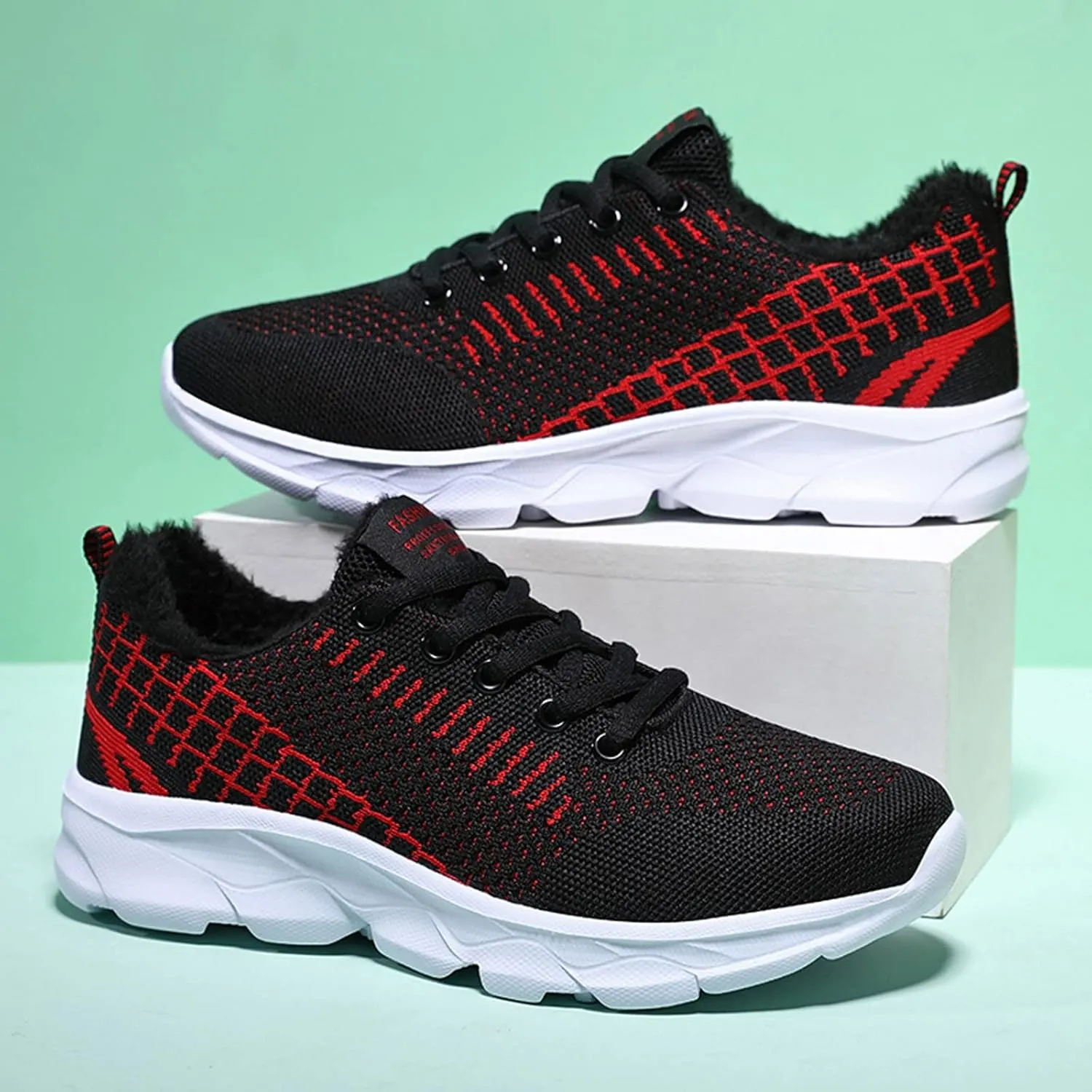 Running Shoes Girls Tennis Shoes Outdoor Keep Breathable Lace Up Runing Warm Sports Fashion Shoes Women Shoes Mesh Women's Tennis Workout Walking Sneakers