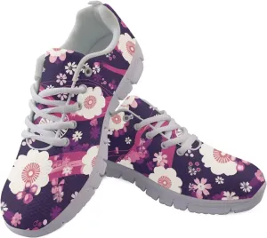 Running Women's Sneakers Cozy Lightweight Workout Non-Slip Walking Sneakers for Womens Lace-Up Breathable Mesh Tennis Shoes for Ladies US 5-12