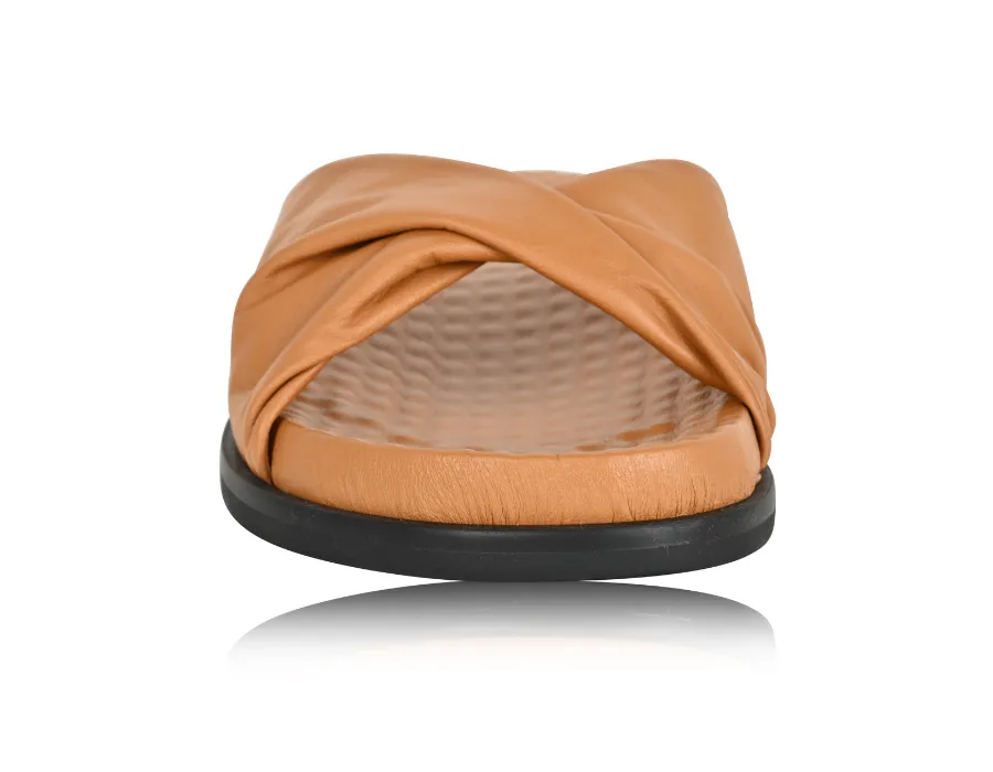 Sadie Camel Soft Nappa by Joan Oloff Shoes