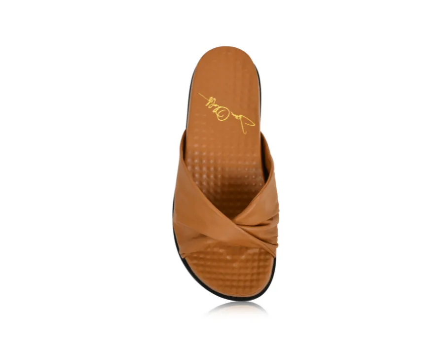 Sadie Camel Soft Nappa by Joan Oloff Shoes