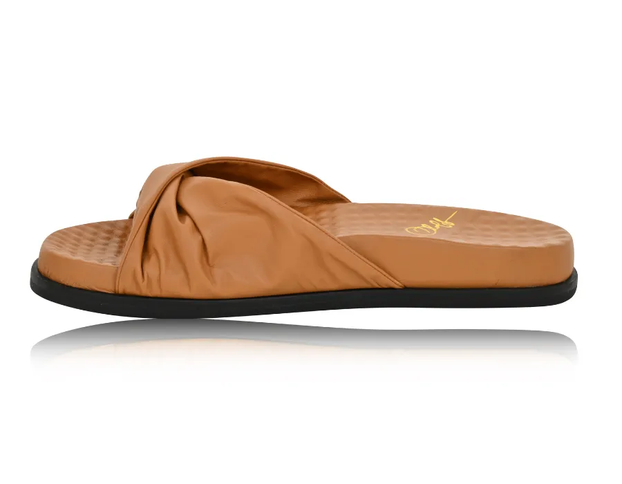 Sadie Camel Soft Nappa by Joan Oloff Shoes