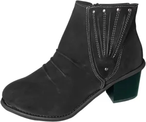 SBGMoSJ Womens Ankle Boots Wide Calf High Heel Ankle Boots for Women Flat Ankle Boots Women Size 11 Womens Black Leather Ankle Boots Women Brown Ankle Boots