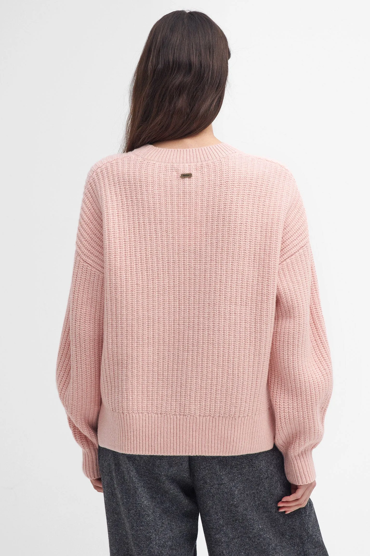 Scarlett Knitted Jumper - Mahogany Rose