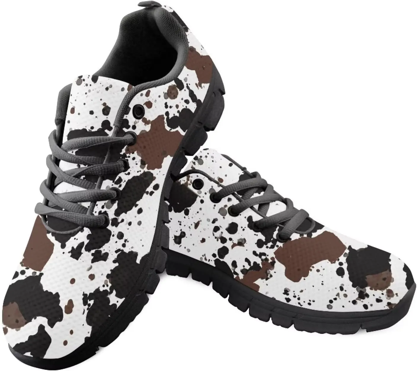 Shoes Women Cozy Low Cut Lace-Up Tennis Athletic Sneakers Breathable Workout Lightweight Outdoor Exercise Walking Shoes for Ladies US 5-12