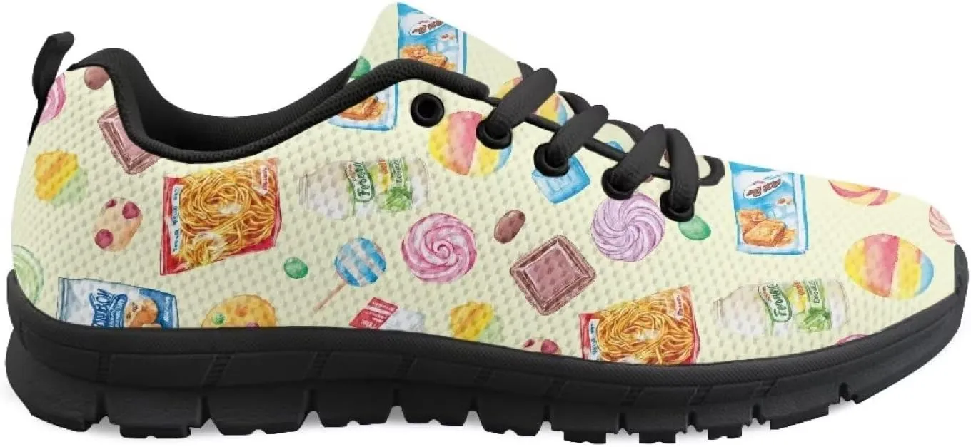 Shoes Women Flat Cozy Low Cut Lace-Up Tennis Sneakers Breathable Workout Lightweight Athletic Exercise Walking Shoes for Ladies US 5-12