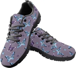 Shoes Women Flat Cozy Low Cut Lace-Up Tennis Sneakers Breathable Workout Lightweight Athletic Exercise Walking Shoes for Ladies US 5-12