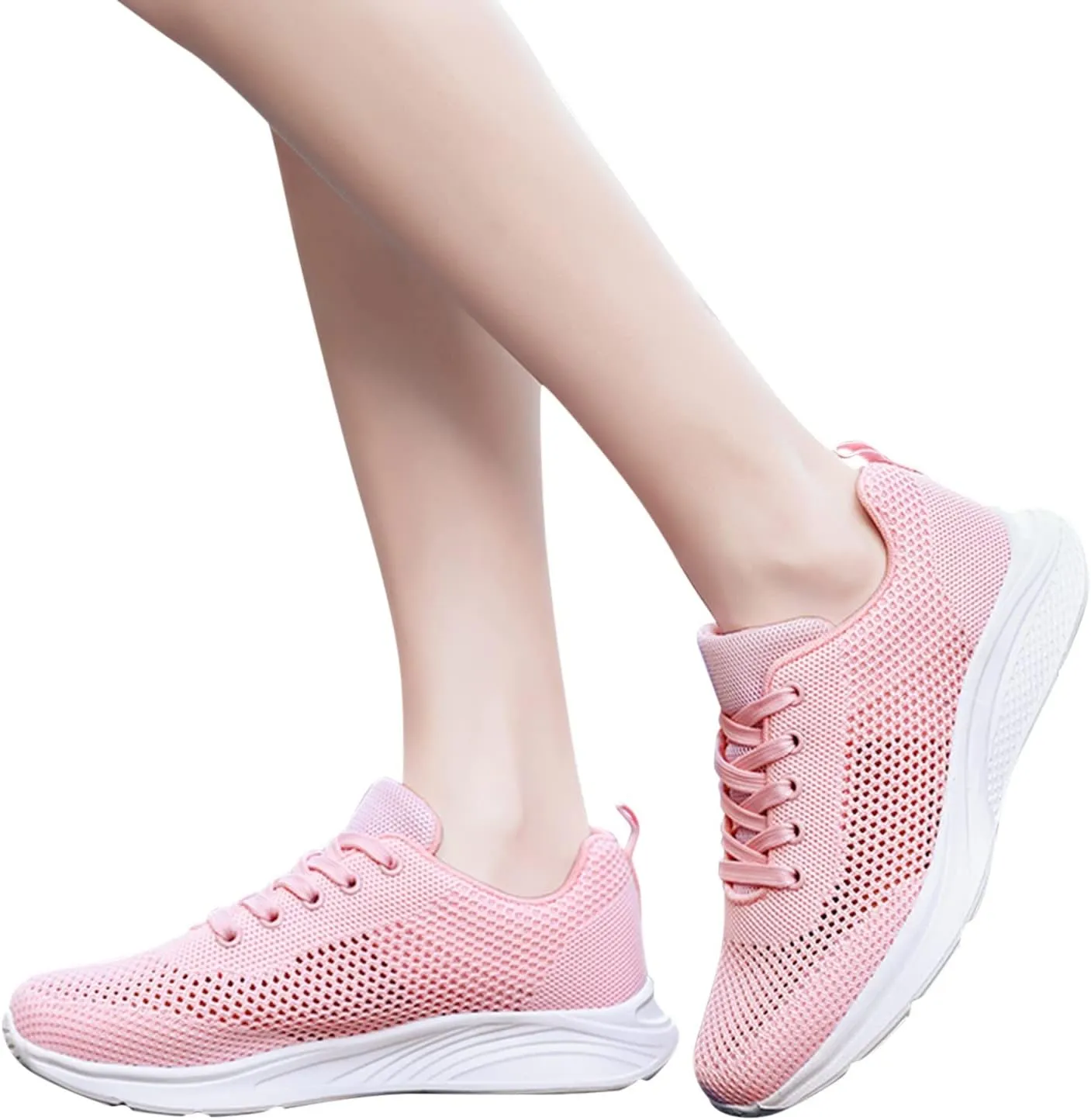 Sneakers for Women Running Shoes Fashion Walking Lace Up Womens Tennis Shoes Athletic Shoes Casual Shoes Sneakers Steel Toe Tennis Shoe Trainers Shoe