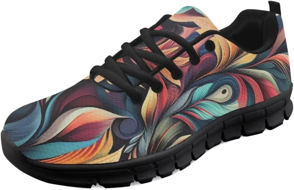 Sneakers Women Comfortable Breathable Non-Slip Tennis Hiking Workout Shoes for Women Holiday Running Sneakers US 5-12