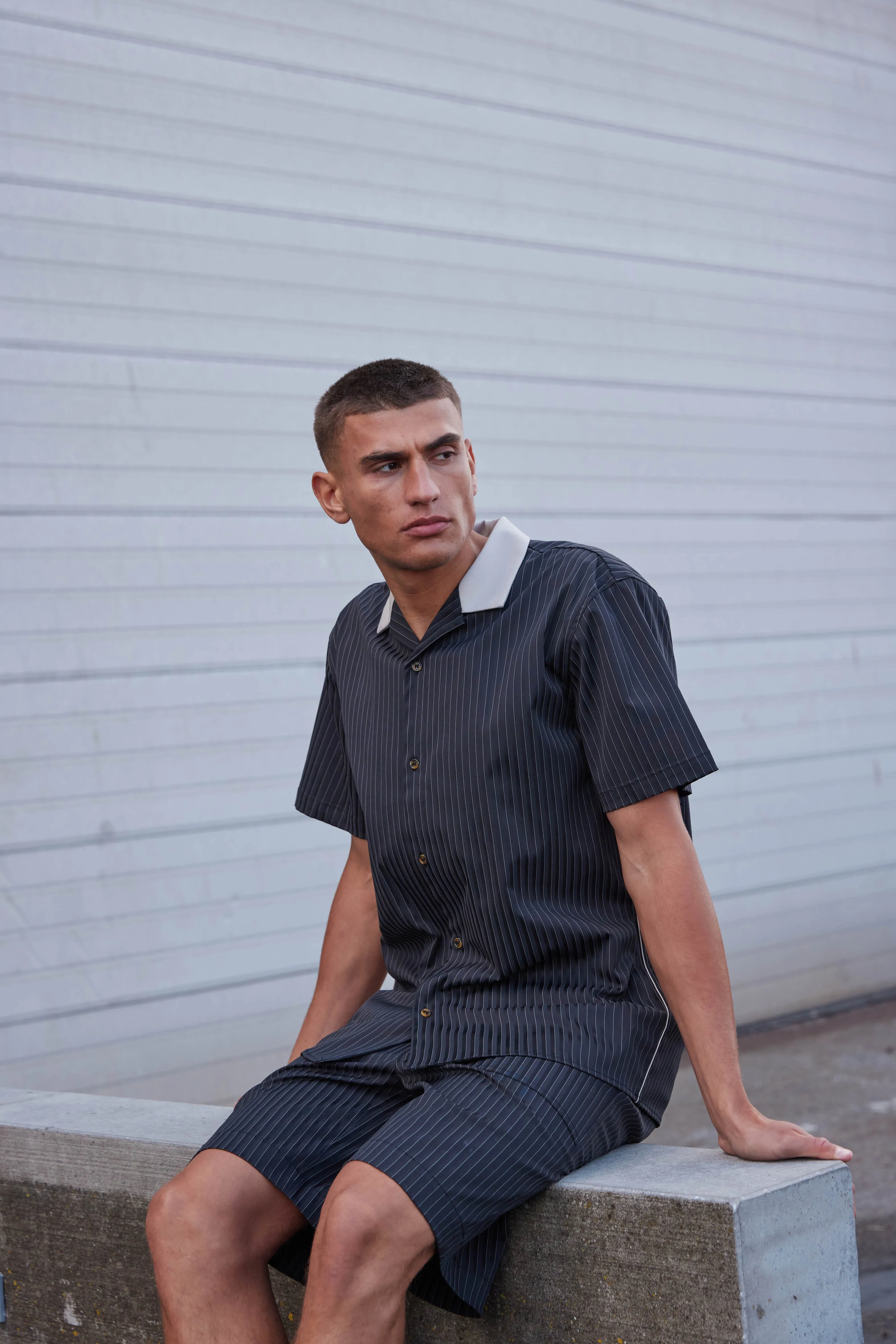SpecsBBHonor SS shirt - Black stripe