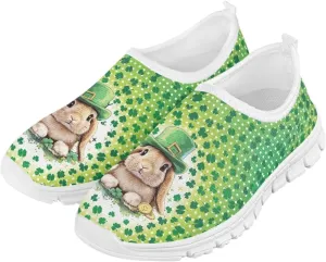 St. Patrick's Day Kids Slip On Sneakers Cute Slip On Shoes for Girls and Boys