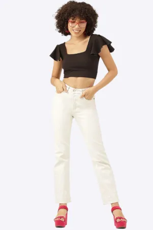 Sunny Confidence Tie-Back Halter Top