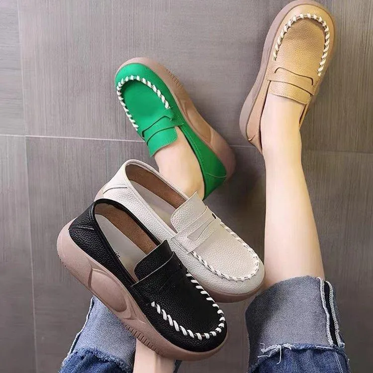 Sylviane - Classiqe Moccasin Orthopaedic Shoes for Women