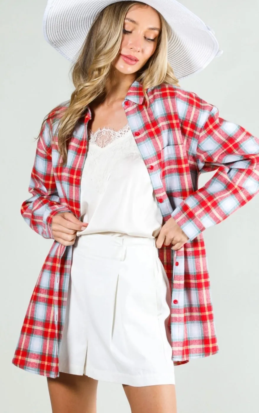 Taking The High Road Flannel Shirt