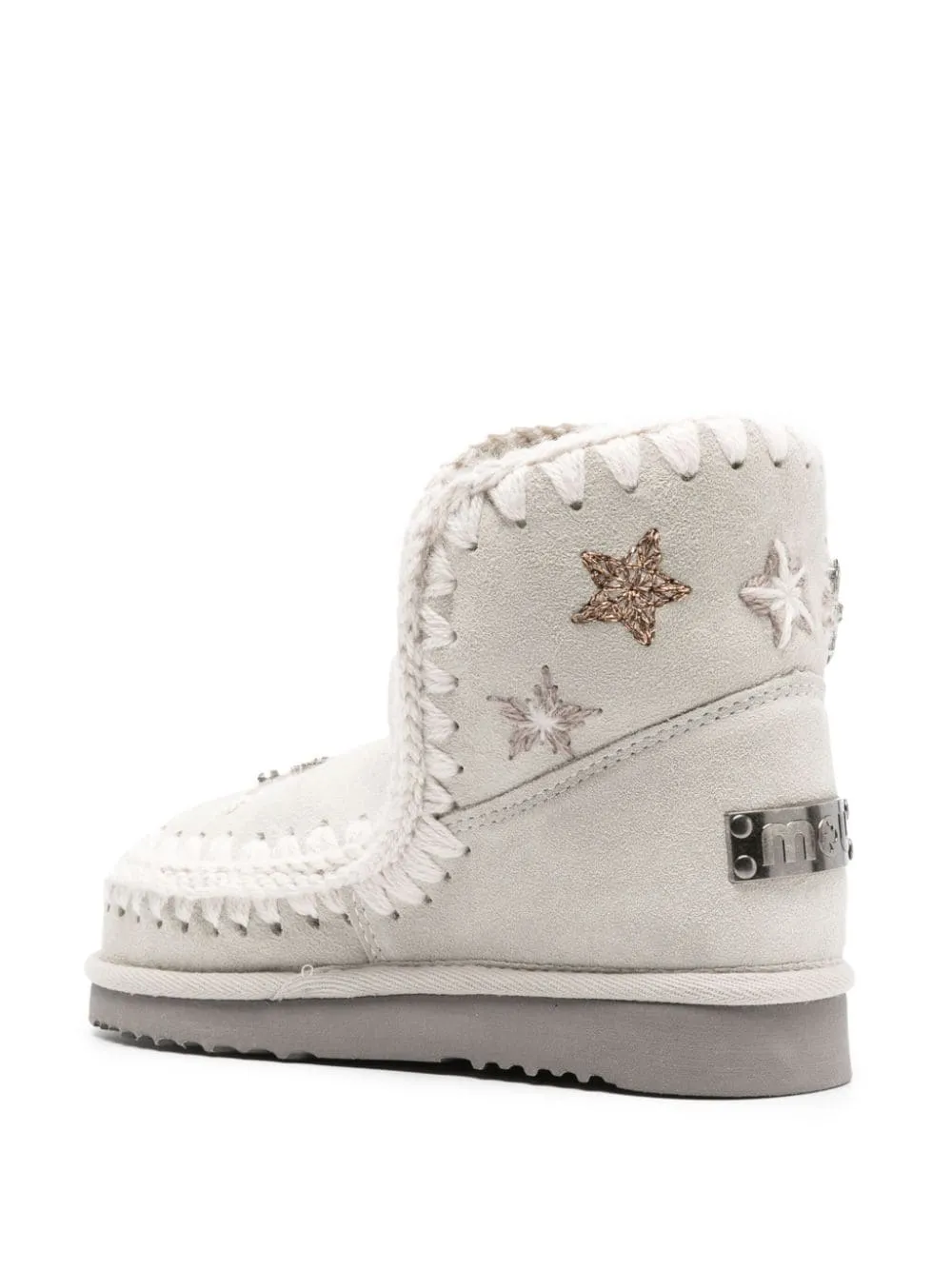 The Eskimo Wool & Rhinestone Stars Boot