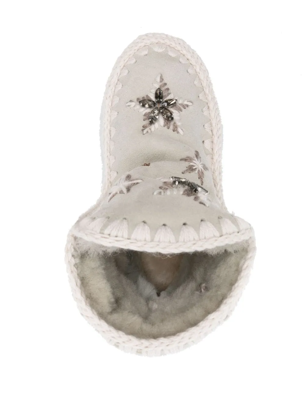 The Eskimo Wool & Rhinestone Stars Boot