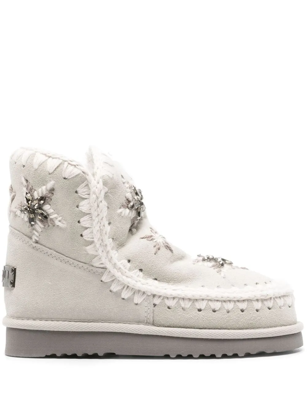 The Eskimo Wool & Rhinestone Stars Boot