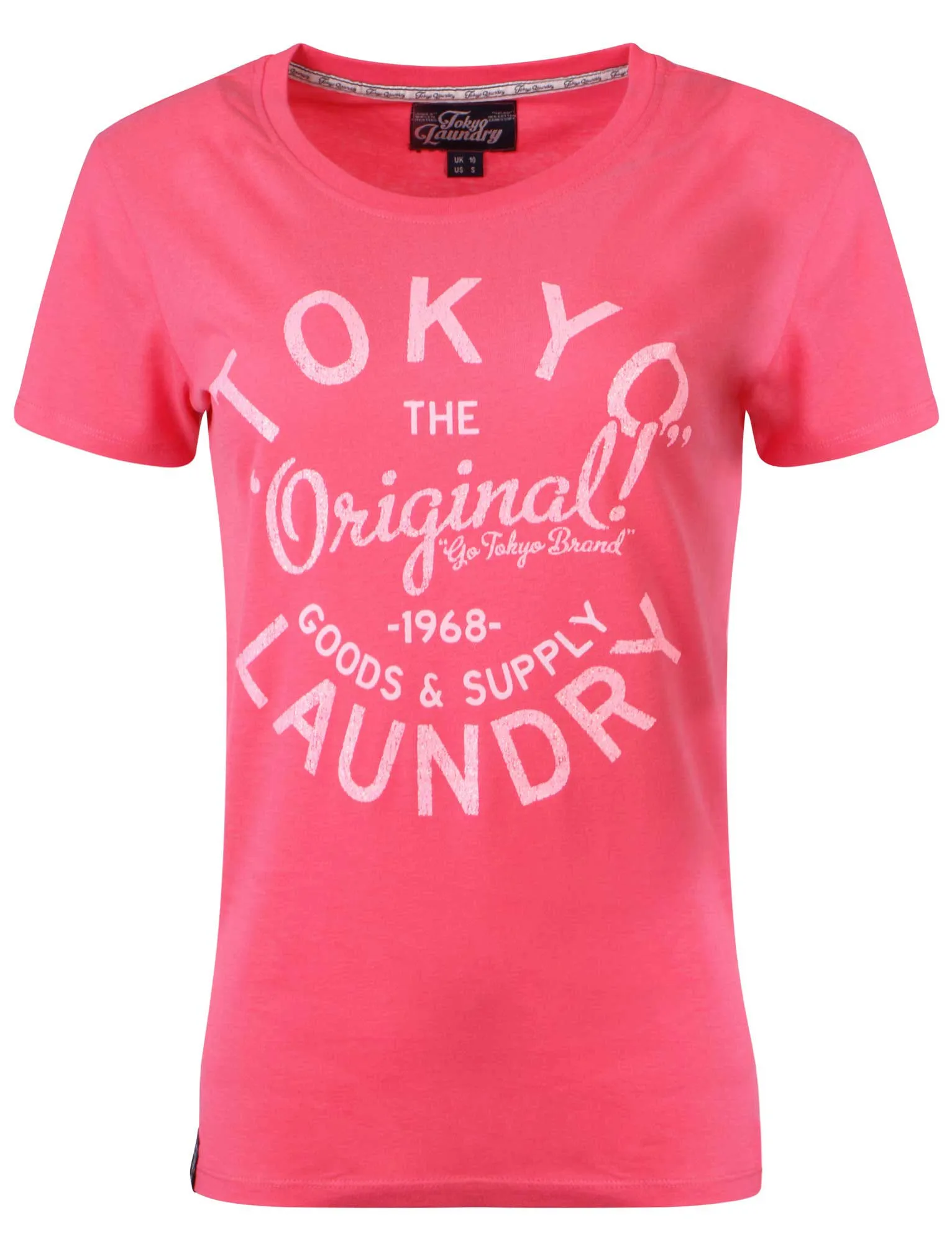 Tokyo Laundry Daisy Pink t-shirt