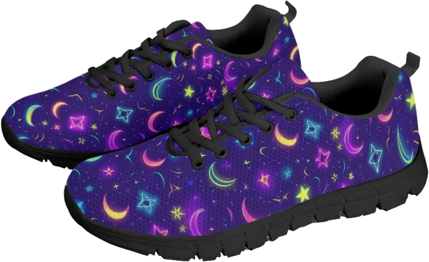 Trainer Sports Running Sneakers for Women Causal Travel Shoes Outdoor Walking Low Heel Lace up Shoe Breathable Flexible for Teen Girls Lady