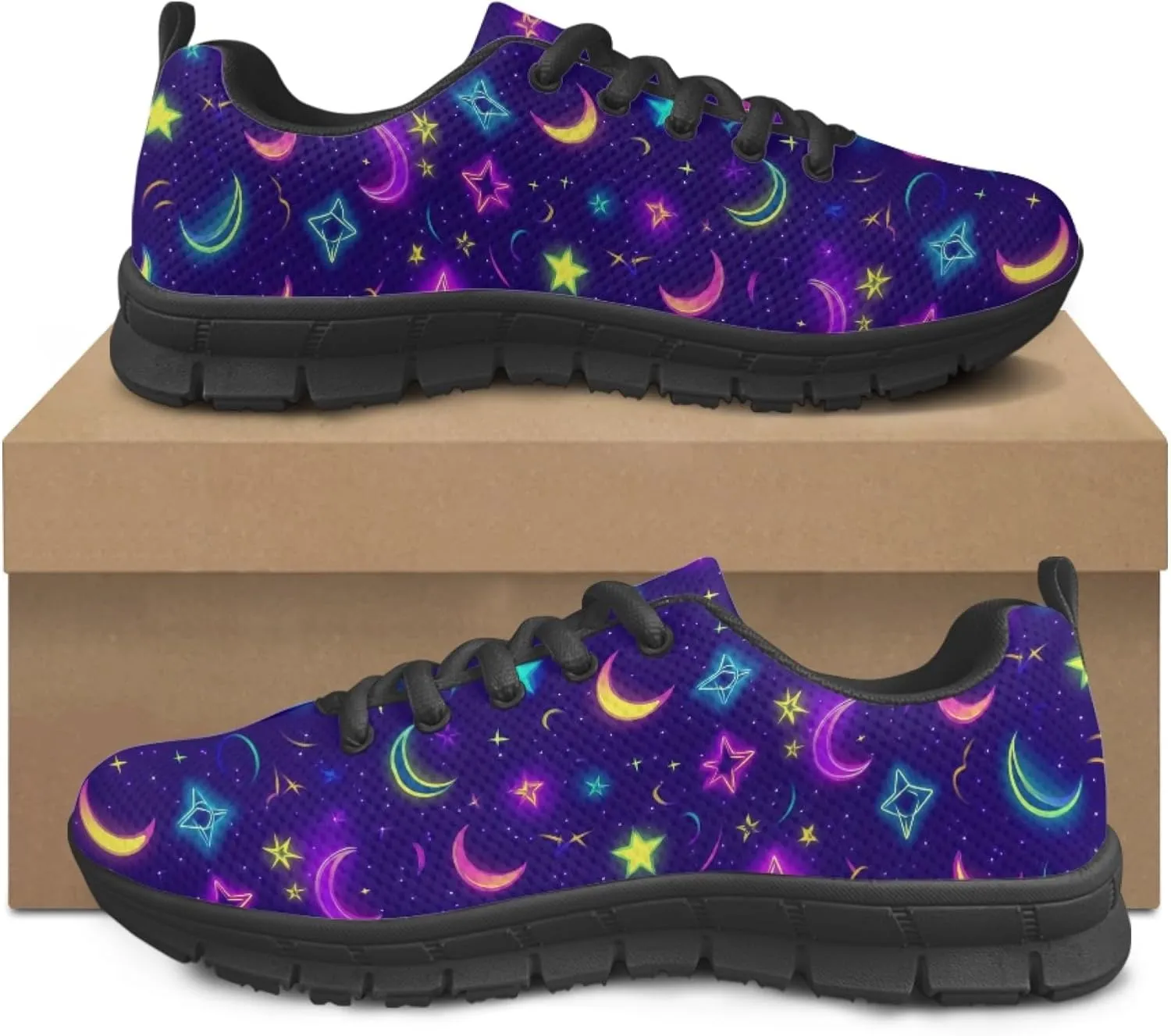 Trainer Sports Running Sneakers for Women Causal Travel Shoes Outdoor Walking Low Heel Lace up Shoe Breathable Flexible for Teen Girls Lady