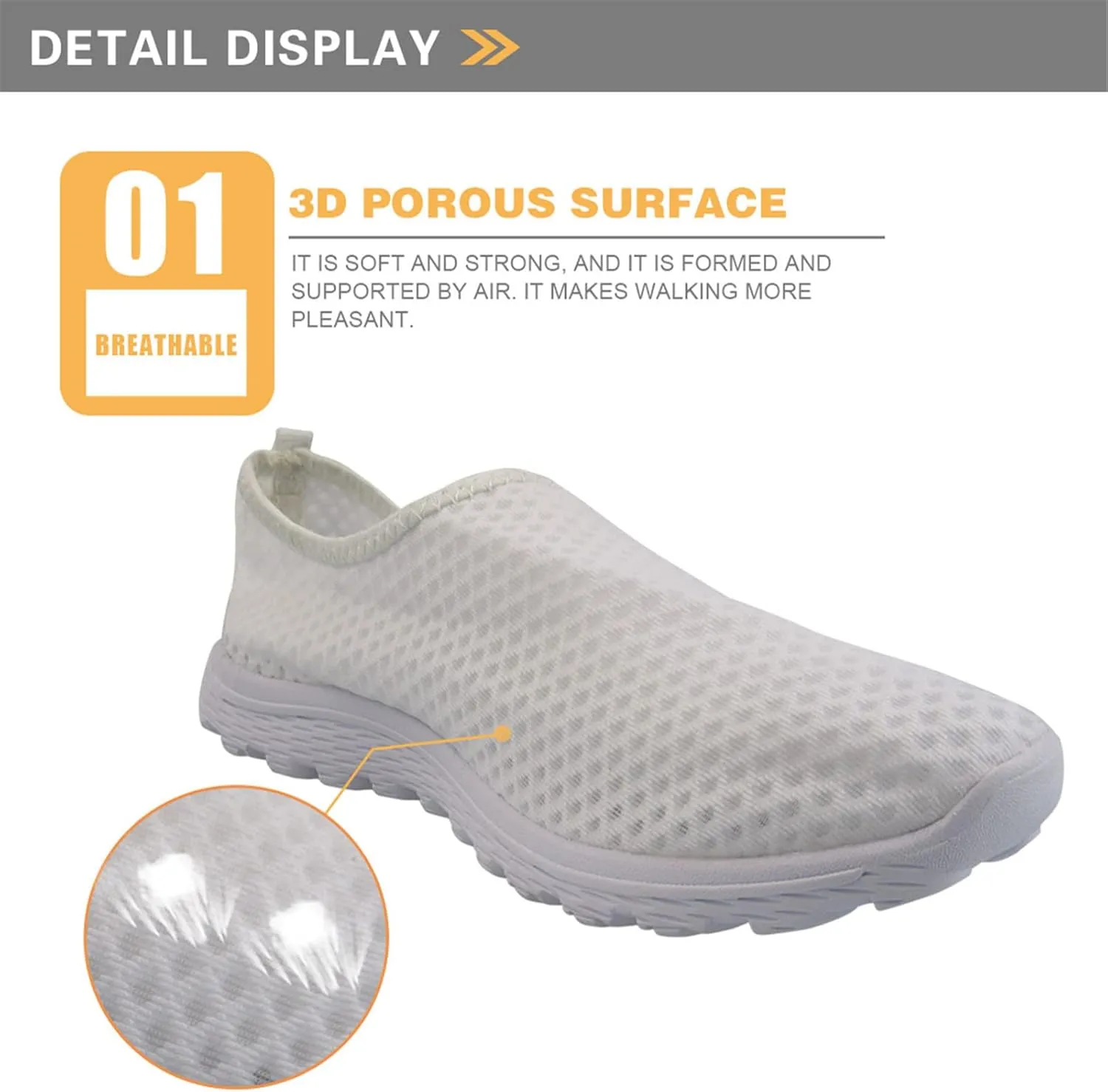 Upetstory Saint Patricks Day Shoes for Women Slip On Shoes Walking Running Sneakers
