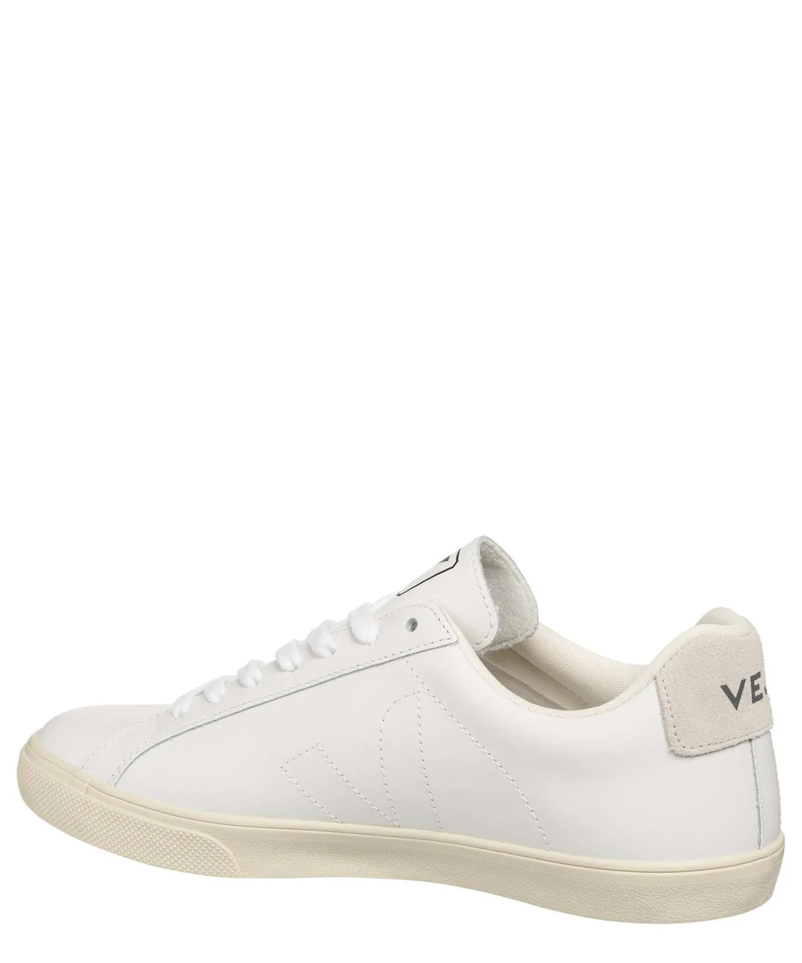 VEJA Esplar Logo Leather Women's Sneakers – Sustainable and Stylish Footwear, Extra White