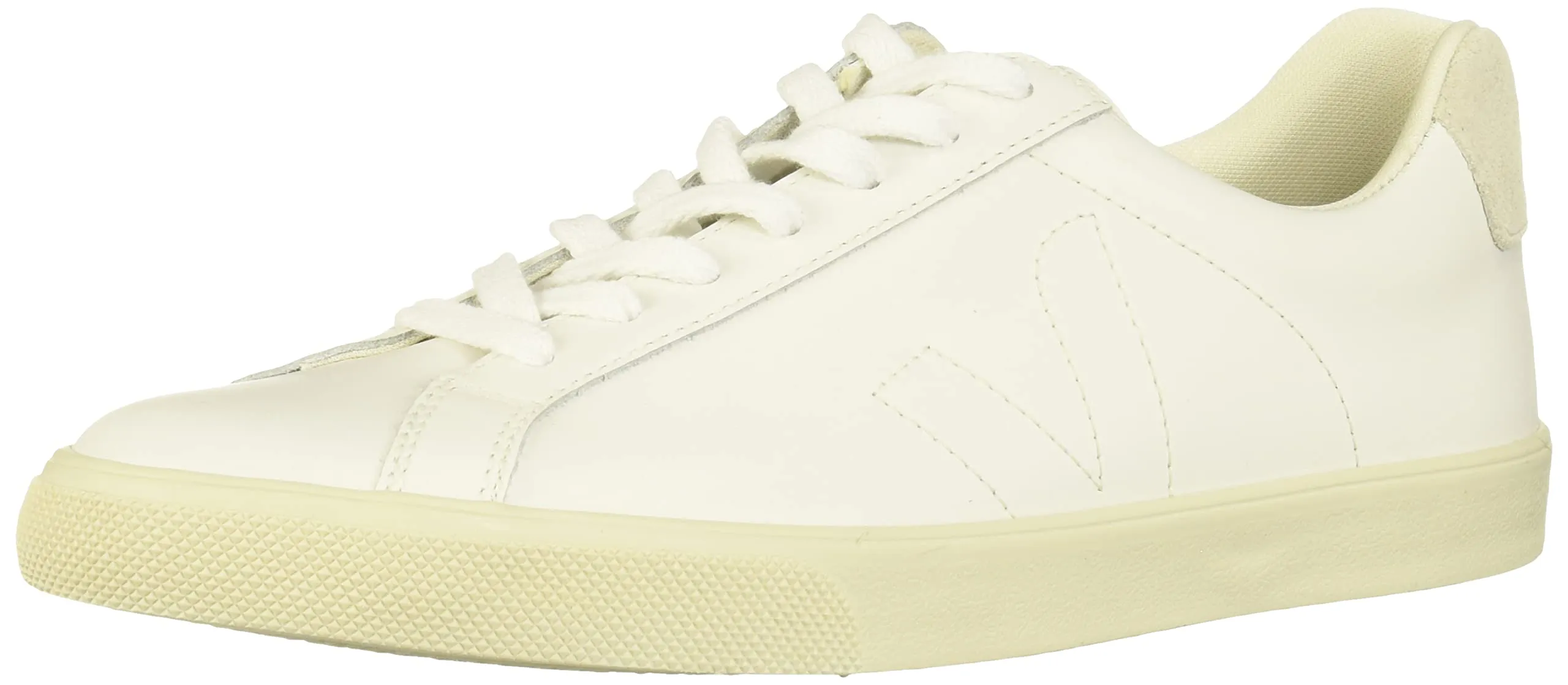 VEJA Esplar Logo Leather Women's Sneakers – Sustainable and Stylish Footwear, Extra White