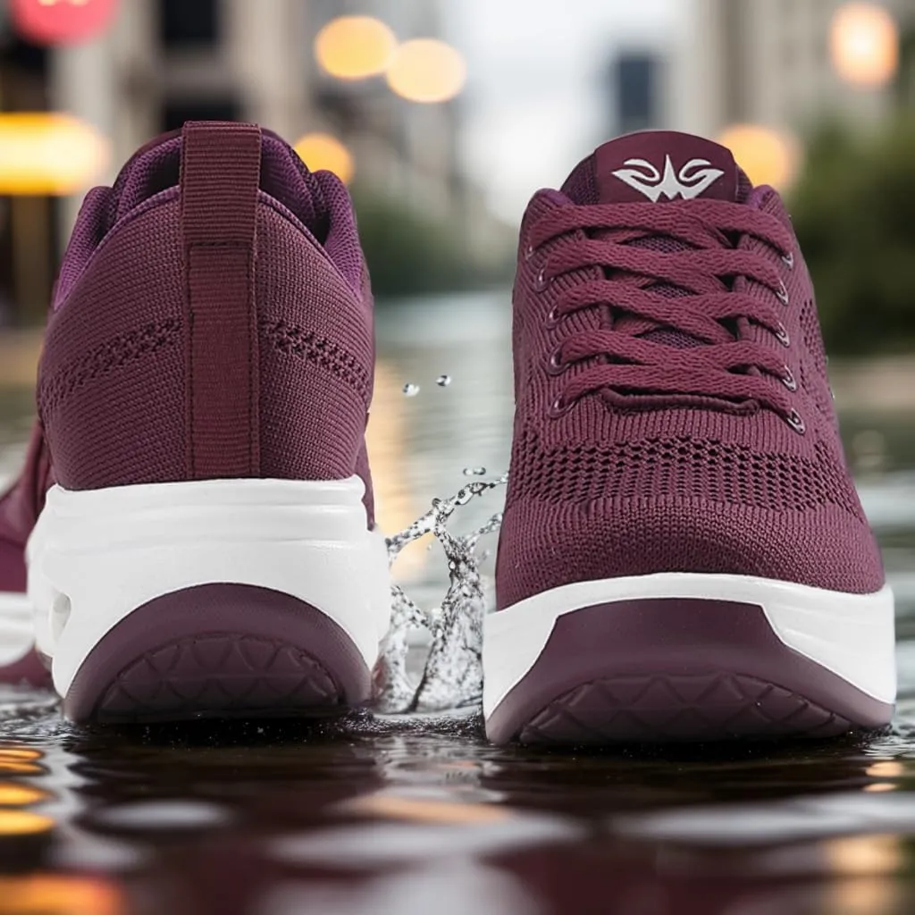 Walking Shoes for Women Air Cushion Nurse Slip Resistant Work Sock Sneakers Food Service Platform Comfortable Weight Light