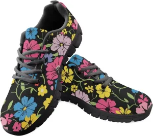Women Non-Slip Running Shoes Casual Lightweight Workout Shoes Lace-Up Exercise Shoes Breathable Walking Shoes Athletic Sneakers US 5-12