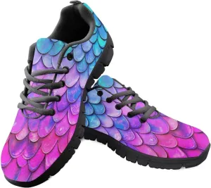 Women Non-Slip Running Shoes Casual Lightweight Workout Shoes Lace-Up Exercise Shoes Breathable Walking Shoes Athletic Sneakers US 5-12