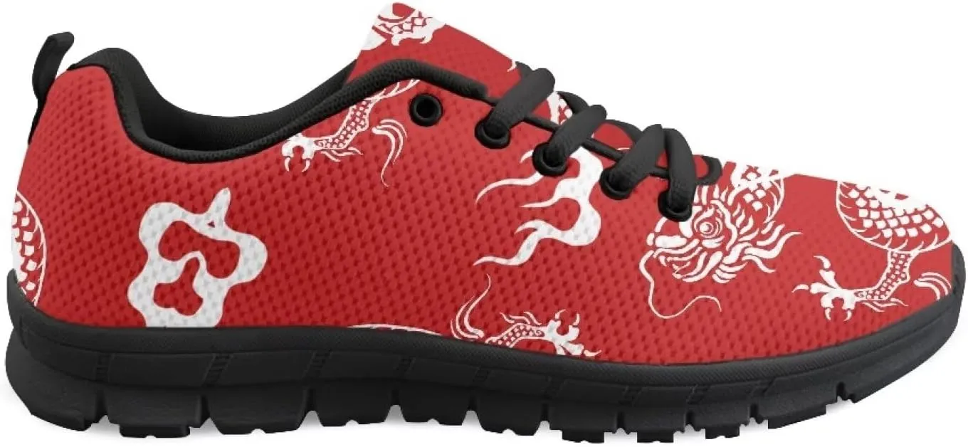 Women Non-Slip Running Shoes Casual Lightweight Workout Shoes Lace-Up Exercise Shoes Breathable Walking Shoes Athletic Sneakers US 5-12
