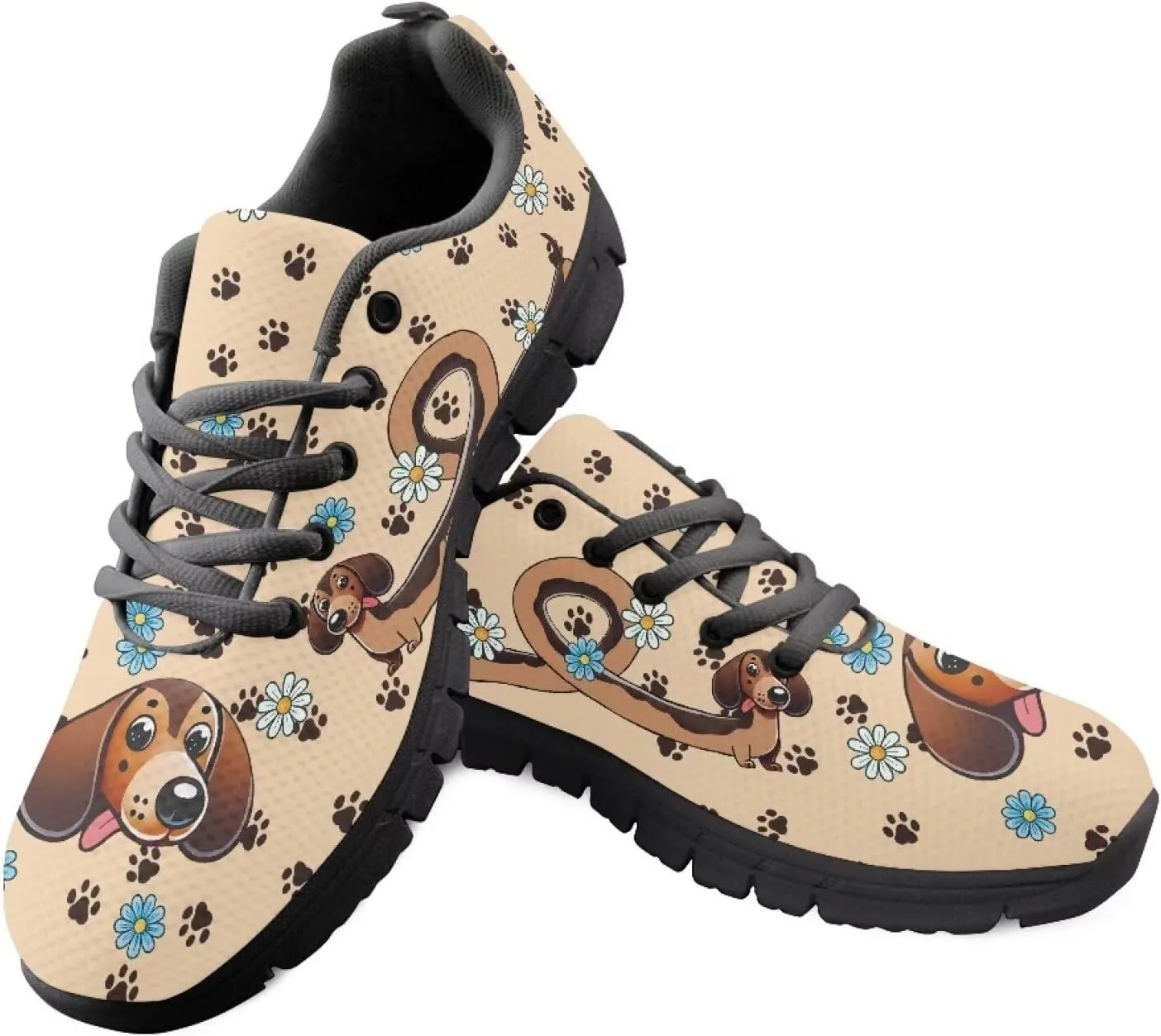 Women Non-Slip Running Shoes Casual Lightweight Workout Shoes Lace-Up Exercise Shoes Breathable Walking Shoes Athletic Sneakers US 5-12