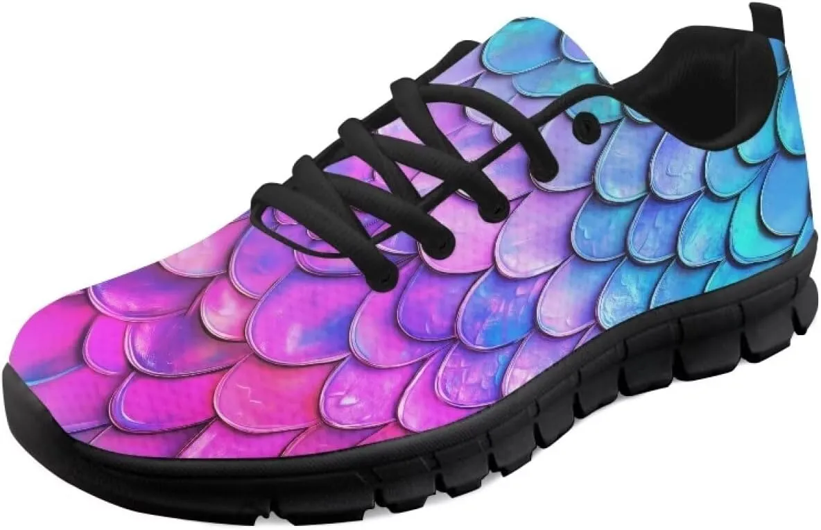 Women Non-Slip Running Shoes Casual Lightweight Workout Shoes Lace-Up Exercise Shoes Breathable Walking Shoes Athletic Sneakers US 5-12