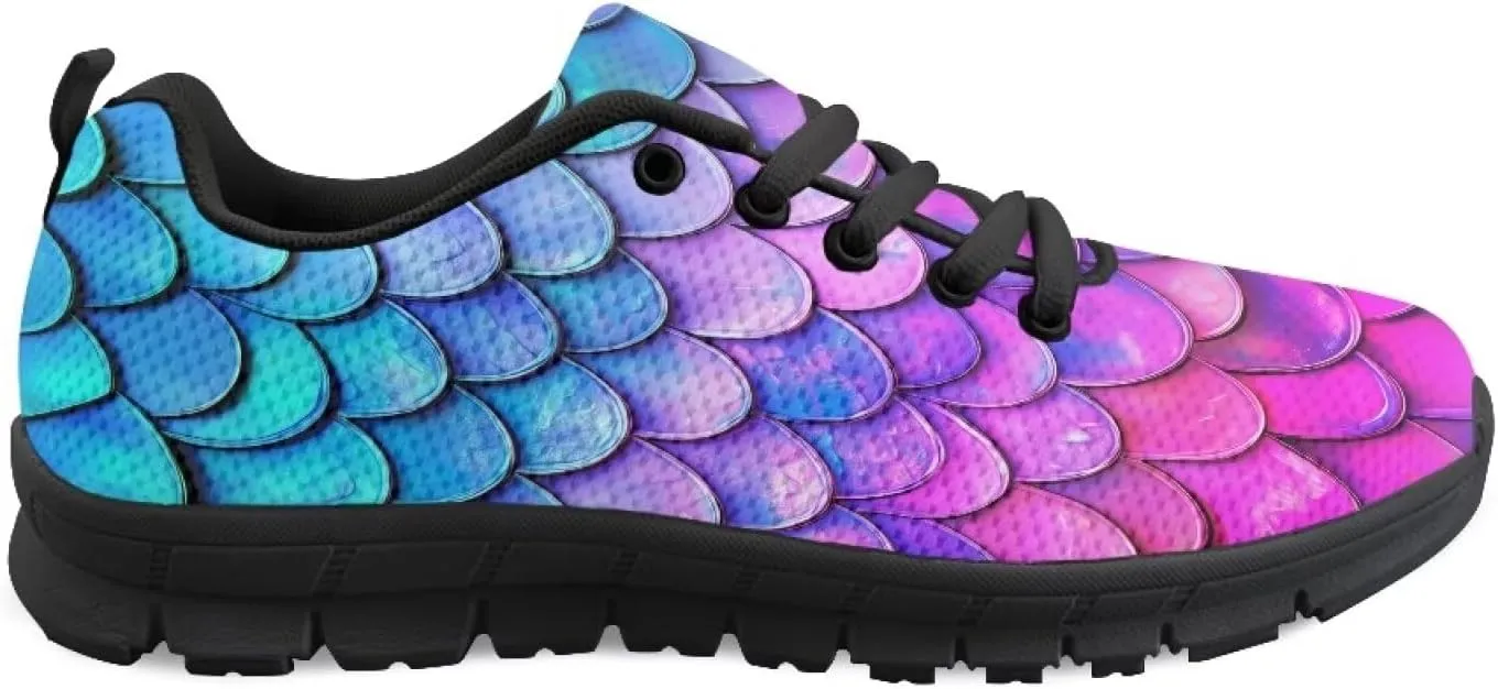Women Non-Slip Running Shoes Casual Lightweight Workout Shoes Lace-Up Exercise Shoes Breathable Walking Shoes Athletic Sneakers US 5-12