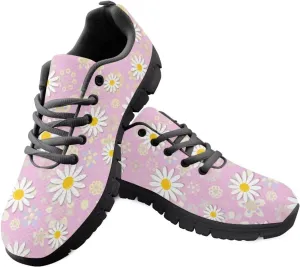 Women Non-Slip Running Shoes Lightweight Workout Shoes Casual Lace-Up Exercise Shoes Breathable Walking Shoes Athletic Sneakers US 5-12