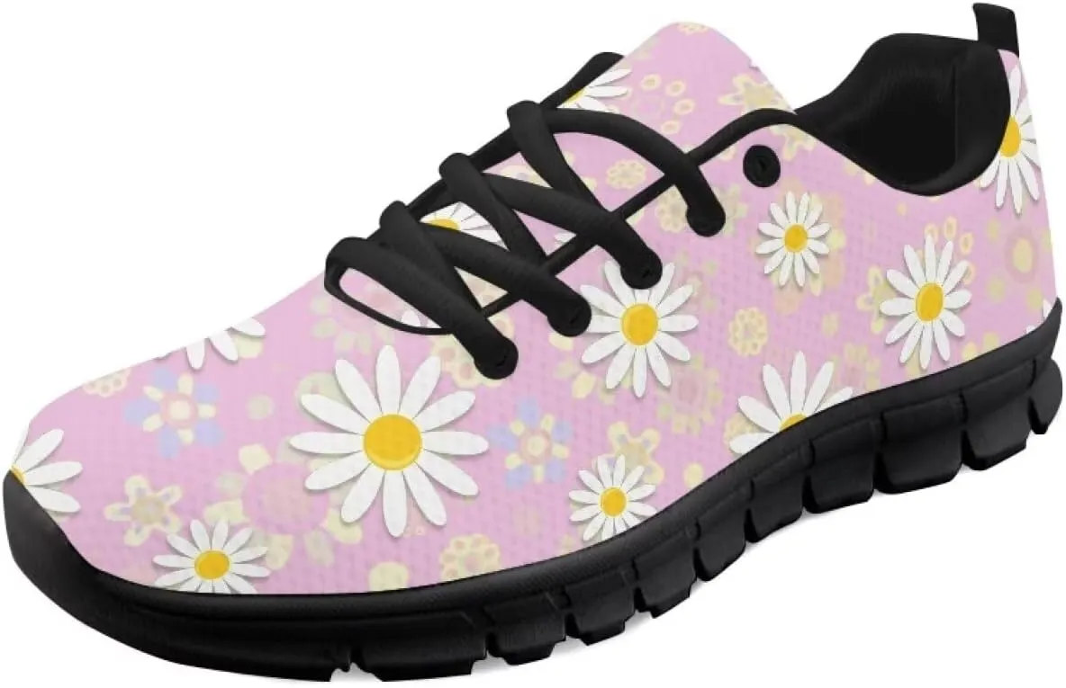 Women Non-Slip Running Shoes Lightweight Workout Shoes Casual Lace-Up Exercise Shoes Breathable Walking Shoes Athletic Sneakers US 5-12